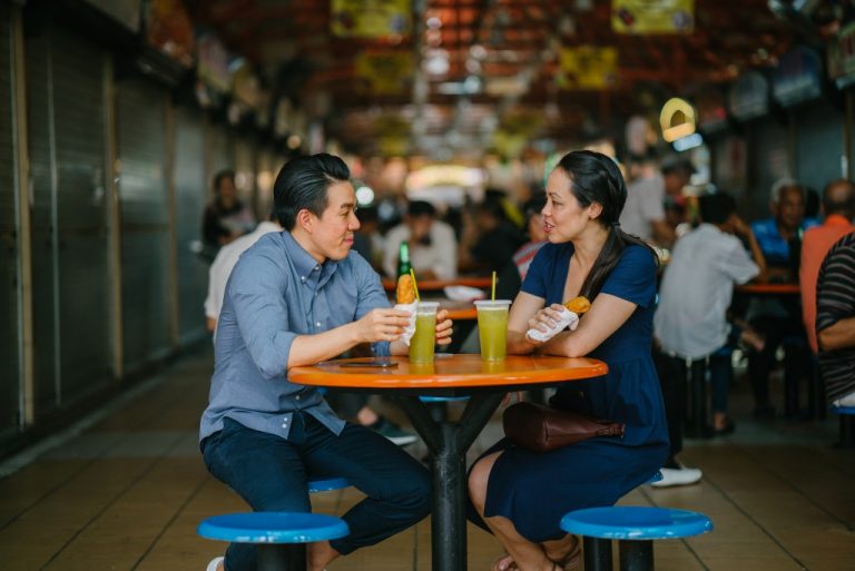 two people out on a date